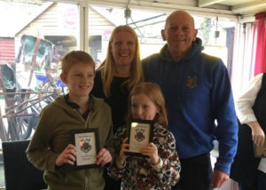 George and Toni Burrows with the Loyal Supporters Award