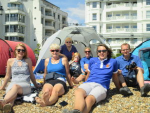 Lizzie Foley, Jo Johnston, Jacky Silk, Toni Burrows, Maria West-Burrows, Chris Hall and David Newman